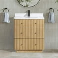 thumbnail image 3 of La Jolla 30" Bathroom Vanity Washed Oak, 3 of 11