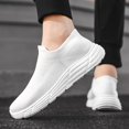 thumbnail image 4 of LASUDRAA Men's Sneakers Slip On Casual Shoes Breathable Walking Fit Mesh Running shoes, 4 of 5