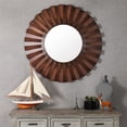 thumbnail image 2 of Wood Wind Mill Framed Mirror, 2 of 2
