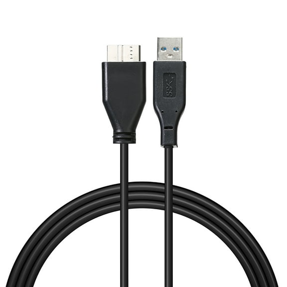 Ludlz USB 3.0 Cable A to Micro B high speed upto 5 Gbps data transfer cable for Portable External Hard Drive