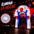 thumbnail image 4 of Inflable Halloween Arco Payaso Terror Gigante 3.10m Luz Led, 4 of 7