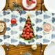 thumbnail image 4 of Camino de Mesa Navideño de 33 X 183 Cm | Decoración Navideña de Poliéster Multicolor | Diseño de Copos de Nieve y Árboles Invernales | Decoración Duradera y Lavable para Fiestas En La Cocina, 4 of 6
