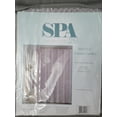 Dainty Home Exclusive Spa 251 Hotel Collection Waffle Shower Curtain