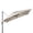 Canvas Beige, variant on Aoodor 10'x10' Cantilever Umbrella Replacement Canopy for 8 Ribs Square Offset Umbrella, Outdoor Canopy Replacement for Patio Parasol, Royal Blue Canopy Only