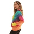 thumbnail image 2 of Just Love Loop Terry Hoodie for Women 6920-10195-RED-2X (Large, Tie Dye Bright Swirl), 2 of 4