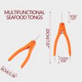 thumbnail image 3 of Ohmyroo Clam Opener Pliers Oyster Shucking Knife Plastic Clam Shell Opener Tool For Restaurant Home, 3 of 9