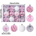 thumbnail image 2 of Qwtwty 12 Pcs Christmas Tree Decorations Ornament Set, Shatterproof Christmas Decoration Ornaments Hanging Ball for Xmas Holiday Indoor Outdoor Party Decor, 2 of 5