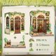 thumbnail image 4 of Kit de casa de muñecas en miniatura CUTEBEE Book Nook Green, 4 of 7