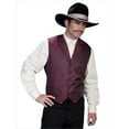 thumbnail image 1 of Scully RW093-BUR-XL Mens Rangewear Scarboro Paisley Vest- Burgundy- XL, 1 of 1