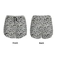 thumbnail image 2 of JUNZAN Wild Animal Leopard Print Print Women's Athletic Gym Running Shorts with Phone Pockets - Workout Shorts-Small, 2 of 8