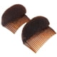 thumbnail image 1 of Seitruly 2 piezas de pinzas para el cabello con volumen, accesorios, adorno de peluca, decoraciones de elevación, Clip de parachoques Natural, accesorio Maquillaje Facial Seitruly CE005966-00, 1 of 6