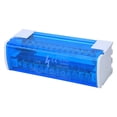 thumbnail image 2 of Caja de distribución de terminales 215, carril DIN, 2 niveles, monofásica, con tapa transparente, 2 of 14