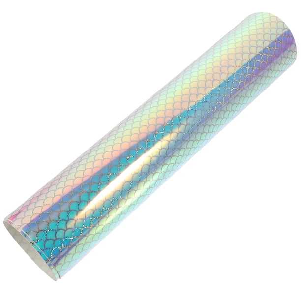 CRILSTYLEO Vinilo Decorativo Auto Adhesivo Con Patrón Holográfico De Para Adornar Vasos Y Autos