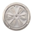 thumbnail image 4 of Rejilla de ventilación redonda con manija lateral, cubierta de rejilla para embarcaciones marinas, vehículos recreativos y carga, rejilla de ventilación de acero inoxidable 316., 4 of 4
