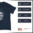 thumbnail image 6 of Shemp The Three Stooges T-shirt Funny 3 Wise Guys Retro Classic American Legends Curly Moe Howard Larry Men's Tee, 6 of 7