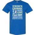 thumbnail image 3 of Inktastic Parkinson Disease Awareness Strength Courage and Support T-Shirt, 3 of 5