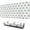 White Cartoon Rainbow, variant on Long Mouse Pads for Desk,White Cartoon Rainbow Pattern Desk Mats on Top Of Desks, Desk Mouse Pad Extra Large with 3mm Non-Slip Base and Stitched Edge for Gaming,Office,Work,Home 47.3"x23.6"