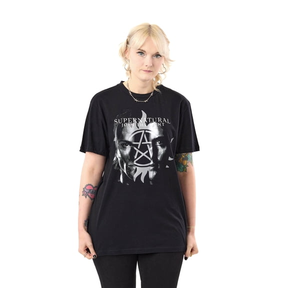 Supernatural Join The Hunt Mens Black Short Sleeved T-Shirt | M | Made by Vanilla Underground