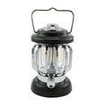 thumbnail image 1 of Ohufall Camping Essentials Rechargeable Retro Metal LED Camping Lantern Waterproof Hanging Outdoor Tent Light, 1 of 4