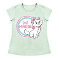 thumbnail image 1 of Playera Para Niña Disney Marye Aristogatos Cuello Redondo Manga Corta Talla 4 Verde, 1 of 2