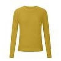 Frostluinai Womens Sweaters Long Sleeve Knit Pullover Crew Neck Lounge Sweaters Basic Solid Color Sweaters Spring Comzy Sweaters Soft Sweaters