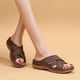 thumbnail image 1 of Moda tacón alto desgaste exterior boca de pescado hueco señoras zapatillas plataforma cuña sandalias mujeres Wmkox8yii  ytu6312, 1 of 7