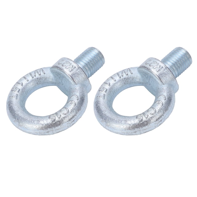 Eye Screw , Large Bearing Capacity Galvanized Q235 Steel Lifting Ring With Deep Thread For Machinery Devices For Marine M22