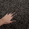 thumbnail image 2 of Safavieh Athens Shag Collection Tapis d'Intérieur 5 x 7 Pieds, Gris Foncé, 2 of 5