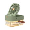 thumbnail image 1 of Great promotion! Handheld Fan Usb Portable Folding Charging Small Fan Hanging Neck Desktop Small Electric Fan, 1 of 2