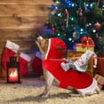 thumbnail image 4 of Sweater Santa Claus Dog Costume, Cozy Dog Christmas Outfit, Santa Rider Pet Christmas Costume, Birthday Christmas Gift for Dog Lover Christmas Party, M, 4 of 6