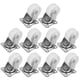 thumbnail image 4 of 10 ruedas universales de repuesto de PP blancas para armarios, estanterías y cunas de bebé., 4 of 14