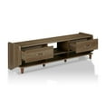 thumbnail image 3 of Furniture of America Waggoner Modern Wood 70-Inch TV Stand in Walnut, 3 of 10