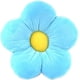 thumbnail image 2 of Una cosa Cojín de peluche con forma de flor para niños, grueso y suave, para el suelo, para silla, sofá, habitación de niñas, guardería, juguete para el hogar y el dormitorio. Regalos vacaciones, 2 of 5