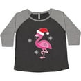 thumbnail image 3 of Inktastic Christmas Holiday Cute Flamingo Women's Plus Size T-Shirt, 3 of 5