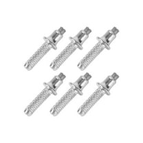 6Pcs Mountaineering Stick Tip Metal Trekking Feet Replacement Trekking Cane Tip Walking Poles Nonslip Spikes Enduring