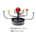 thumbnail image 2 of CIMAXIC 1 Set Diy Planetary Models Multi Colored Educational Astronomical Learning Stem Training For Kids Teenagers Science Projects Classroom Teaching Home Decoration 6.48X4.91X4.91 In, 2 of 4