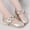 Gold, variant on Zecgelong Children Shoes White Leather Shoes Bowknot Girls Princess Shoes Single Shoes Performance Shoes Kids Sneakers Girls Size US:9.5 Gold