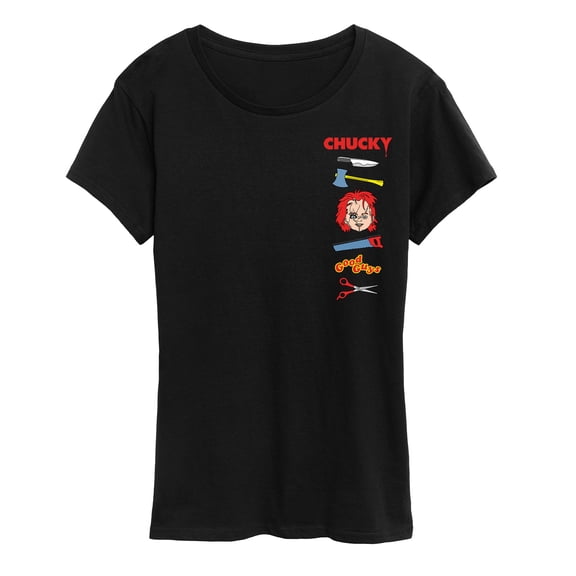Chucky - Chucky Icons Short Sleeve Graphic T-Shirt