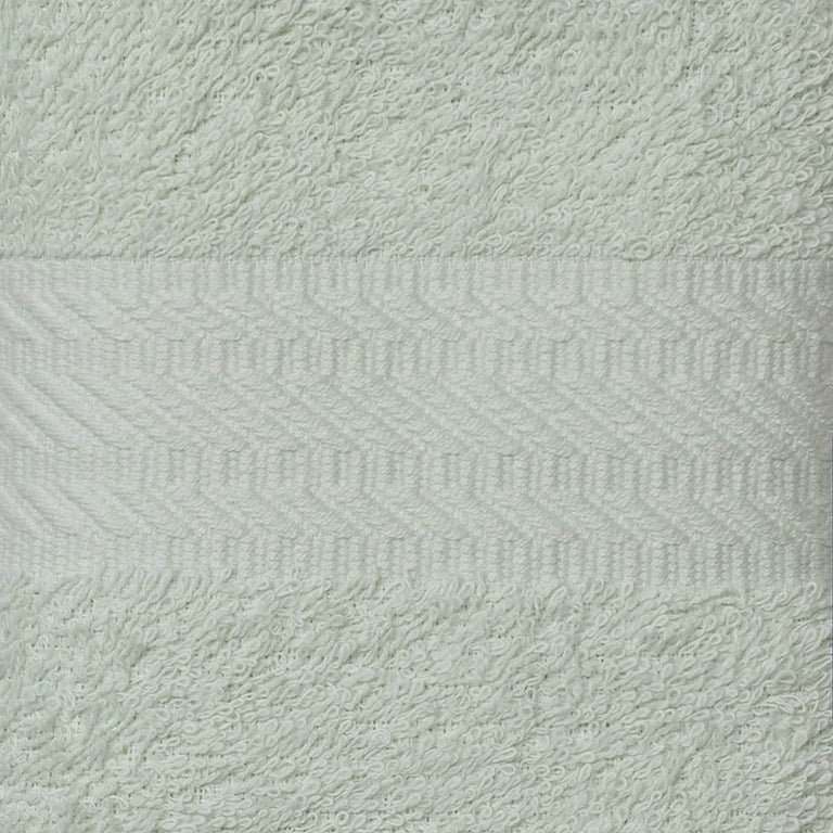 Ultra 6-Piece 100 Percent Cotton Towel Set, Blue