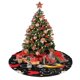 thumbnail image 4 of Falda para árbol de Navidad de Mickey Mouse, suave y divertida, decoración navideña navideña de granja de 48", 4 of 4