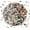 Colorful, variant on 2-pound pack of succulent and cactus gravel, 1/5-inch natural decorative polished stone, river pebbles, suitable for vases, aquariums, glass containers and outdoor gardening.