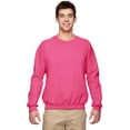 thumbnail image 2 of Gildan Mens Heavy Blend Crewneck Sweatshirt, M, Safety Pink, 2 of 6