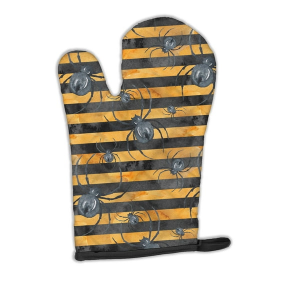 Caroline's Treasures Watecolor Halloween Spiders Oven Mitt