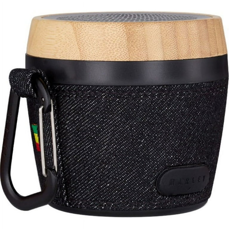 Marley Chant Mini Portable Bluetooth Speaker, Black, EM-JA007-SB