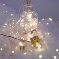 thumbnail image 2 of Botón de luz de cobre con caja de batería, cadena de luces LED para exteriores, luces decorativas para vacaciones, pequeñas cadenas de luces, luces de estrella, pequeñas luces LED, 2 of 4