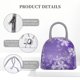 thumbnail image 4 of Easygdp Snowflakes Bolsa de Almuerzo Insulada Grande, Forro de Aluminio, Diseño Espacioso, a Prueba de Fugas, Ideal para Trabajo, Picnics, Viajes y Actividades al Aire Libre, 4 of 6