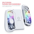thumbnail image 3 of Wireless Controller for Nintendo Switch with Hall Effect Joystick, Mechanical Buttons, Macro Programming, RGB Lighting, Dual Vibration, Wireless Connection 2.1, Type-C Fast Charging, 3 of 12