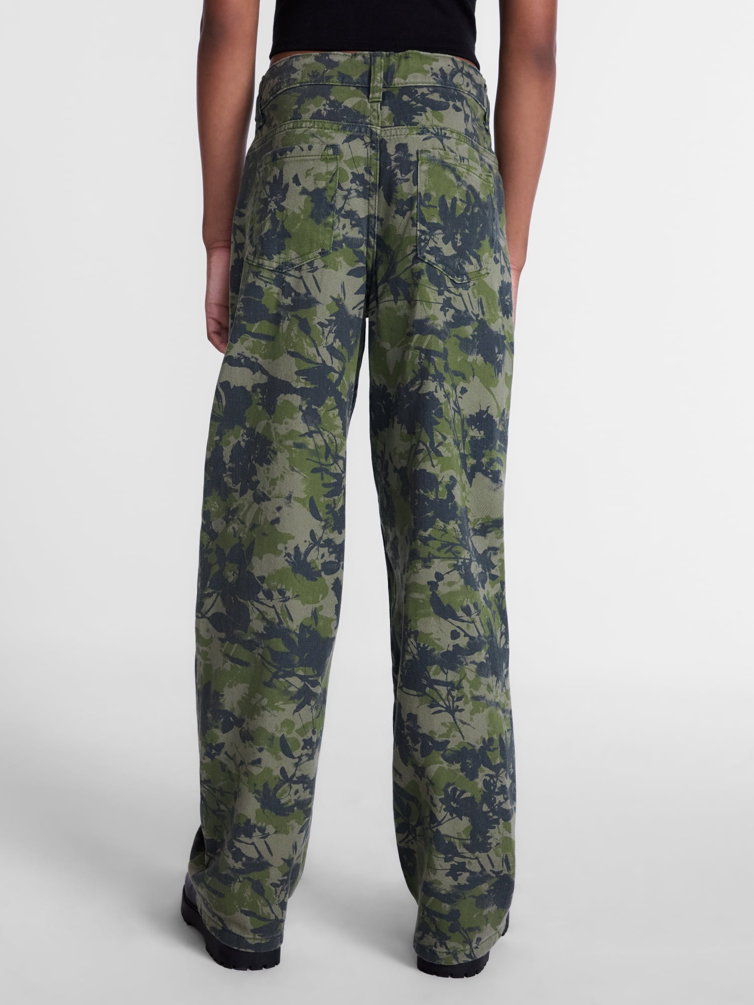 Weekend Academy Girls Baggy Straight Pant, Sizes 4-18