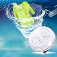 thumbnail image 2 of Mini Lave-Linge à Ultrasons Laveuse Rotative Personnelle Portable Turbo, 2 of 8