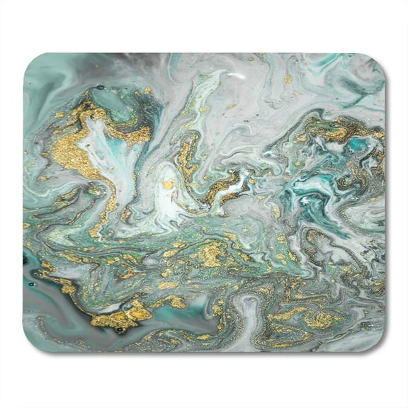 SIDONKU Natural Luxury Incorporates The Swirls of Marble Ripples Agate for Luxe Effect Very Beautiful Painting Mousepad Mouse Pad Mouse Mat 9x10 inch